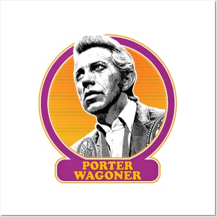 Porter Wagoner / Old School Retro Style Fan Design Posters and Art